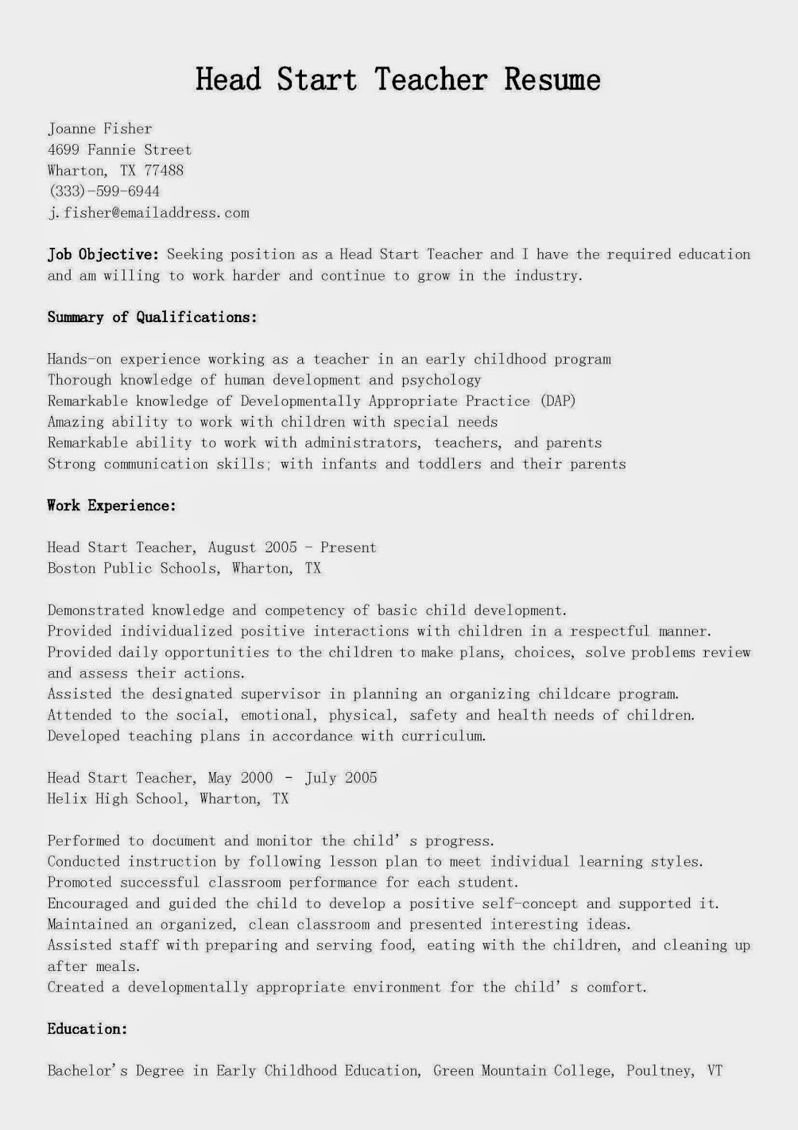 Ophthalmology tech resume